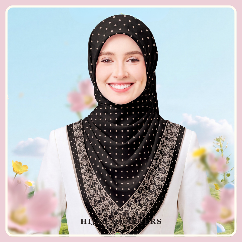 Fomo Collection (Lacey Polka Black Beige)